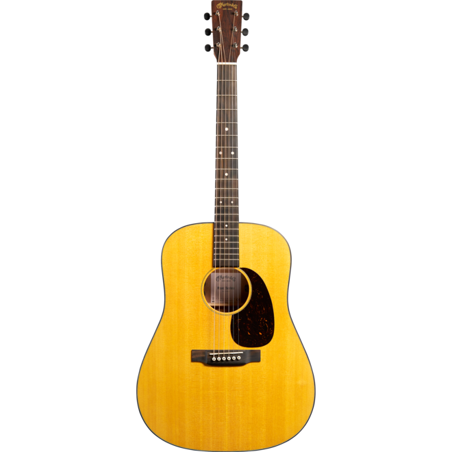 Martin D-10E Retro Road Series Dreadnought Acoustic-Electric Guitar, Solid Spruce/Solid Sapele, w/Gigbag