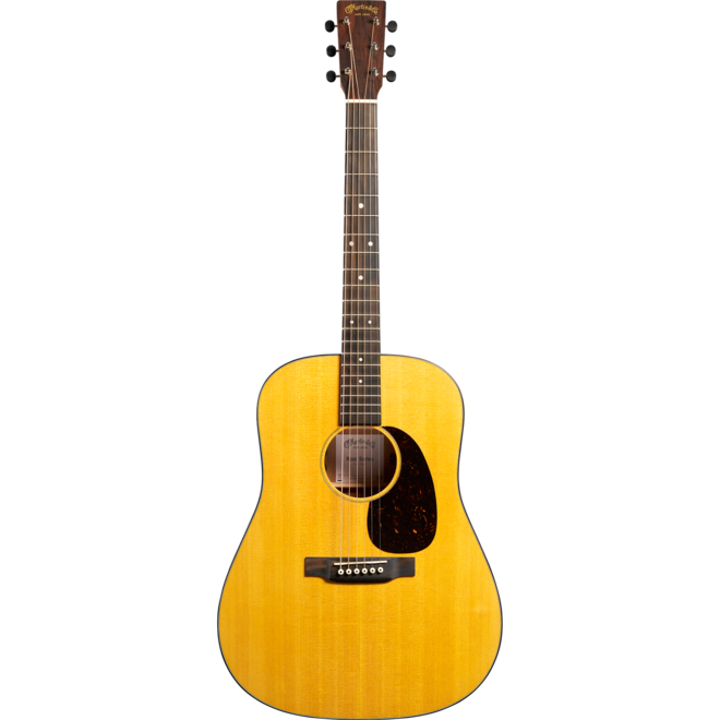 Martin D-10E Retro Road Series Dreadnought Acoustic-Electric Guitar, Solid Spruce/Solid Sapele, w/Gigbag