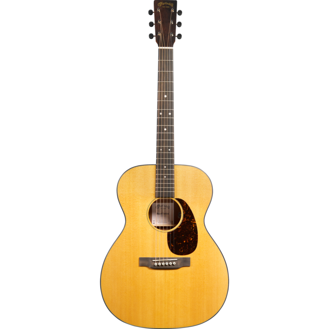Martin 000-10E Retro Road Series Auditorium Acoustic-Electric Guitar, Solid Spruce/Solid Sapele, w/Gigbag