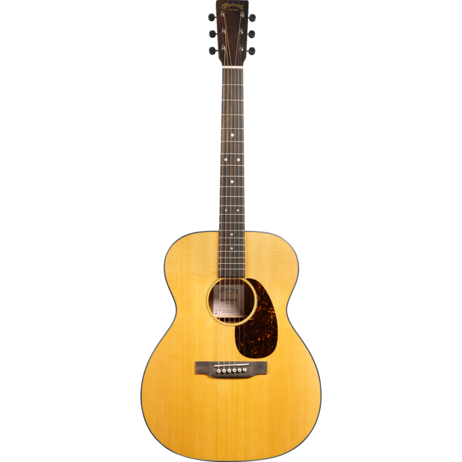 Martin 000-10E Retro Road Series Auditorium Acoustic-Electric Guitar, Solid Spruce/Solid Sapele, w/Gigbag