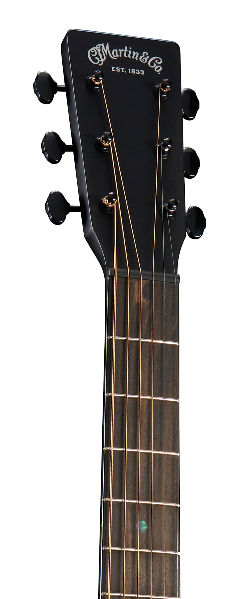 Martin DC-10E Modern Road Series Cutaway Acoustic-Electric Guitar, Solid Spruce/Sapele, Black Finish, w/Gigbag