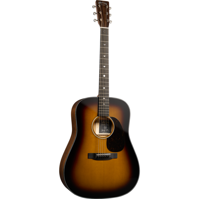 Martin D-18 Molly Tuttle Dreadnought Acoustic Guitar, Spruce/Mahogany, Burst Finish, w/Hardshell Case