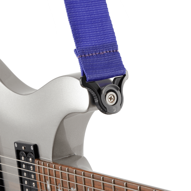 D'Addario 2” Auto Lock Polypro Guitar Strap, Purple