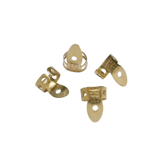 D'Addario National Brass Fingerpicks (4 Pack)