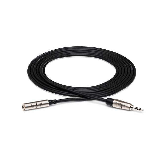 Hosa HXMM-005 Pro Headphone Extension Cable, REAN 3.5mm TRS to 3.5mm TRS, 5'