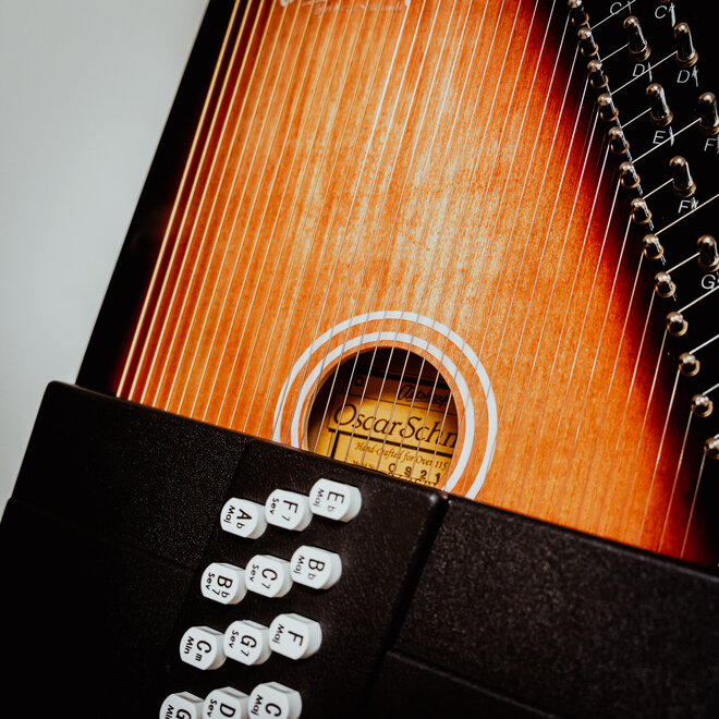 Oscar Schmidt OS21C 21-Chord Classic Autoharp, Tobacco Sunburst