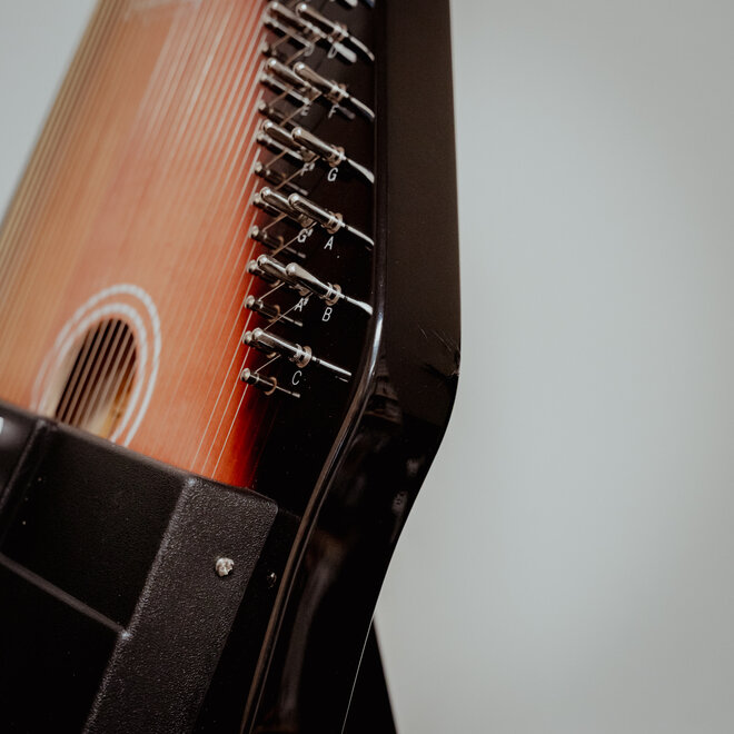 Oscar Schmidt OS21C 21-Chord Classic Autoharp, Tobacco Sunburst