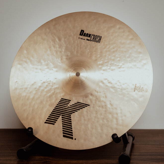 Zildjian 17" K Thin Dark Crash Cymbal