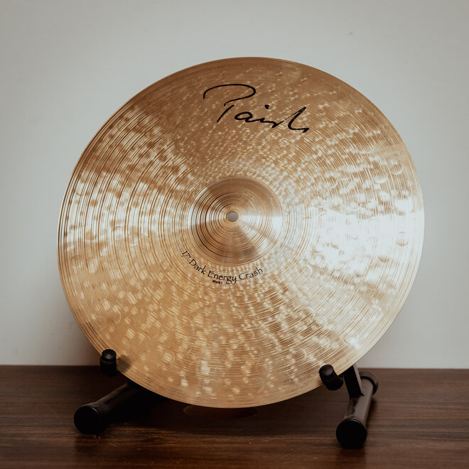 Paiste Steve Jordan HiHat Set, 17" Dark Energy