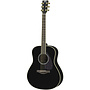 Yamaha LL6 ARE Dreadnought Acoustic-Electric Guitar, Solid Engelmann Spruce/Rosewood, Black, w/Hard Bag