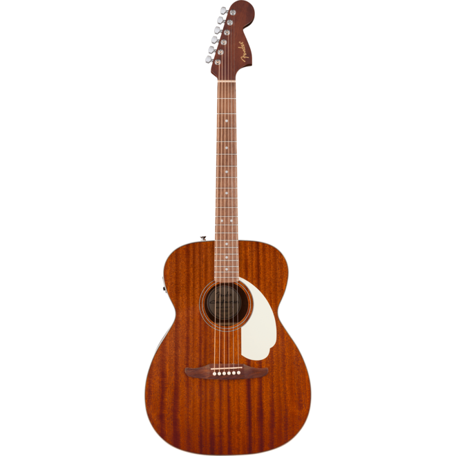 Fender California Standard Monterey Acoustic-Electric Guitar, Spruce/Sapele, Natural Sapele