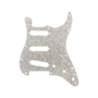 Fender Hybrid Glass/Glitter Stratocaster S/S/S Pickguard, Silver Sparkle