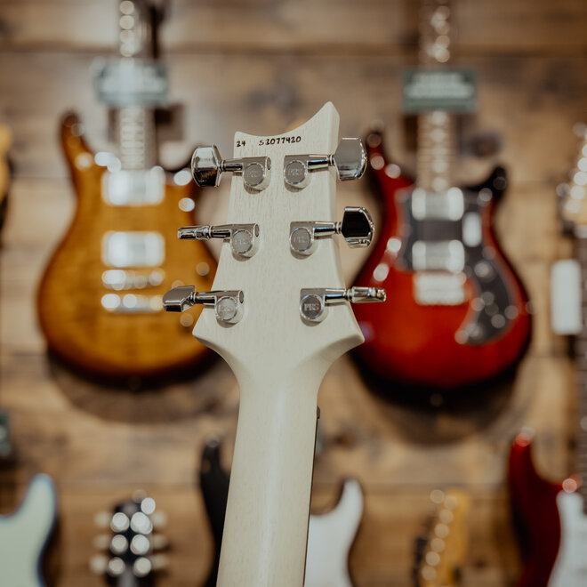 PRS S2 Standard 22 Satin Electric Guitar, Antique White w/Gigbag