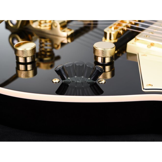 Yamaha Limited Edition 60th Anniversary Revstar RSP20B Electric Guitar, Flame Maple Top, Noble Black Burst, w/Deluxe Hardshell Case