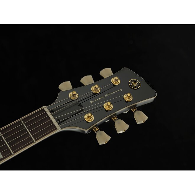 Yamaha Limited Edition 60th Anniversary Revstar RSP20B Electric Guitar, Flame Maple Top, Noble Black Burst, w/Deluxe Hardshell Case