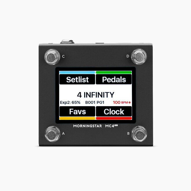 Morningstar MC4 PRO MIDI Foot Controller