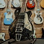 Duesenberg Starplayer TV Semi-Hollowbody Electric Guitar, Black, w/Case