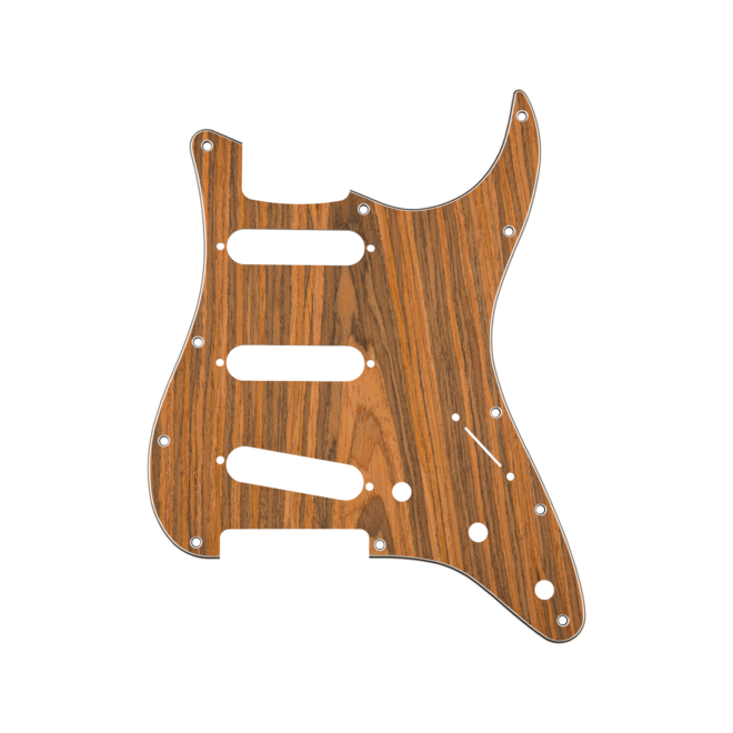 Fender Stratocaster S/S/S Pickguard, Rosewood