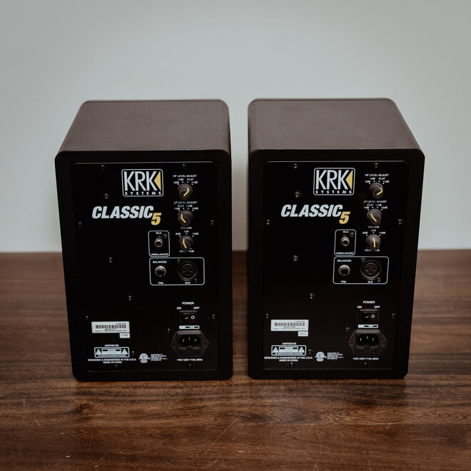 KRK Classic 5 G3 Studio Monitors, Pair