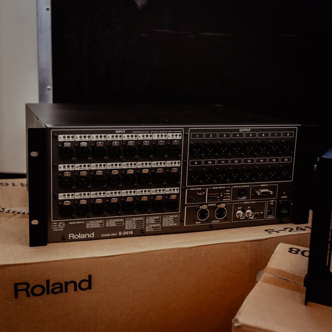 Roland M-5000 Digital Mixing Console w/S-1608 Stage Unit & S-2416 Stage Unit