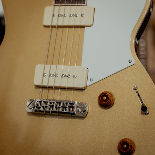 Yamaha RS02CB Chris Buck Signature Revstar Electric Guitar, Honey Gold, w/Deluxe Gigbag