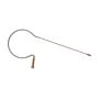 Countryman E6i Earset Omnidirectional Condenser Microphone, TA4F Connector for Shure Wireless Transmitters, Standard Gain, 1mm (Tan)