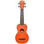 BeaverCreek Ulina Soprano Ukulele, Orange, w/Gigbag