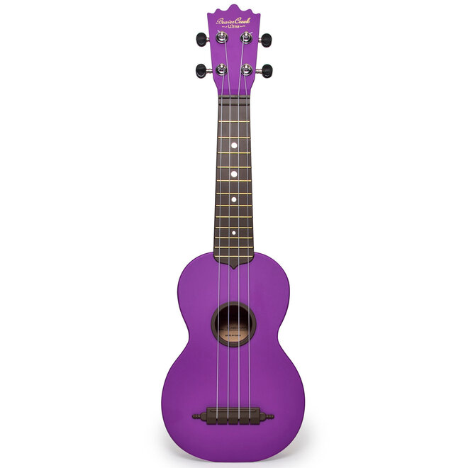 BeaverCreek Ulina Soprano Ukulele, Purple, w/Gigbag