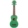 BeaverCreek Ulina Soprano Ukulele, Green, w/Gigbag