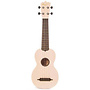BeaverCreek Ulina Soprano Ukulele, White, w/Gigbag
