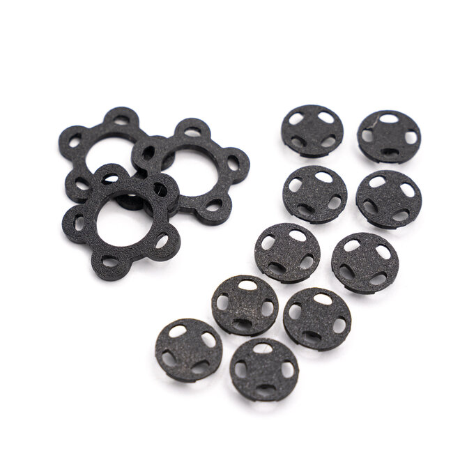 Pedalboard Cable Tie Buttons Pack for Temple Audio Boards