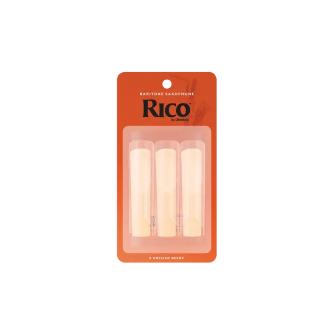 Rico by D'Addario Baritone Saxophone Reeds (3 Pack)