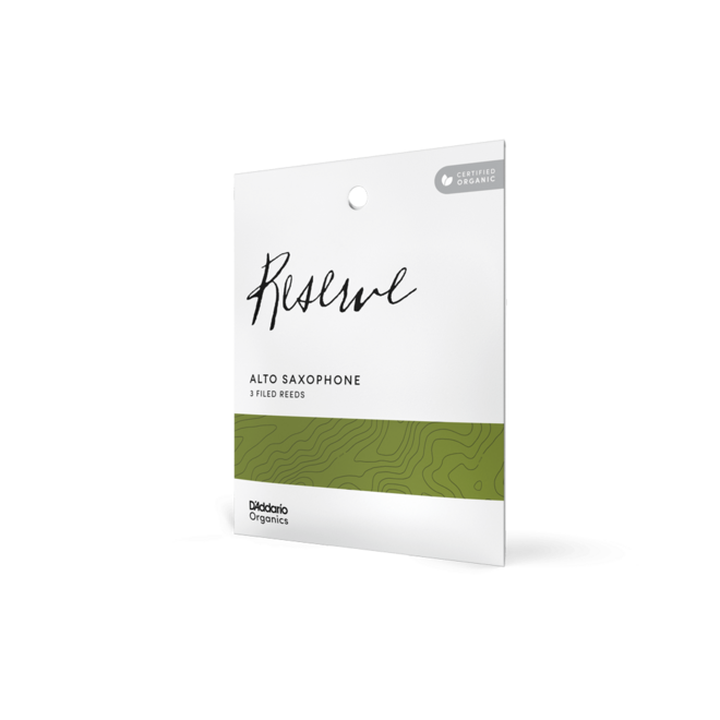 D'Addario Organic Reserve Alto Saxophone Reeds (3 Pack)