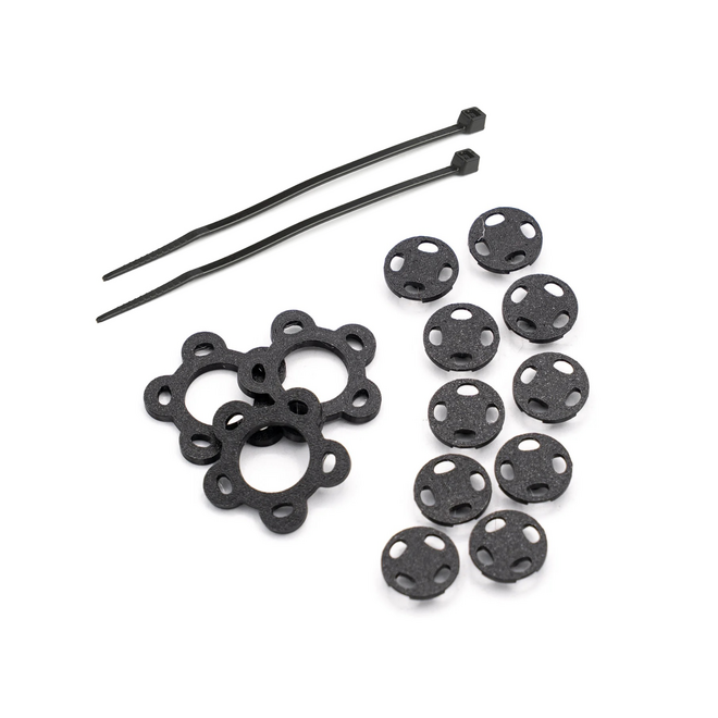 Pedalboard Cable Tie Buttons Pack for Temple Audio Boards
