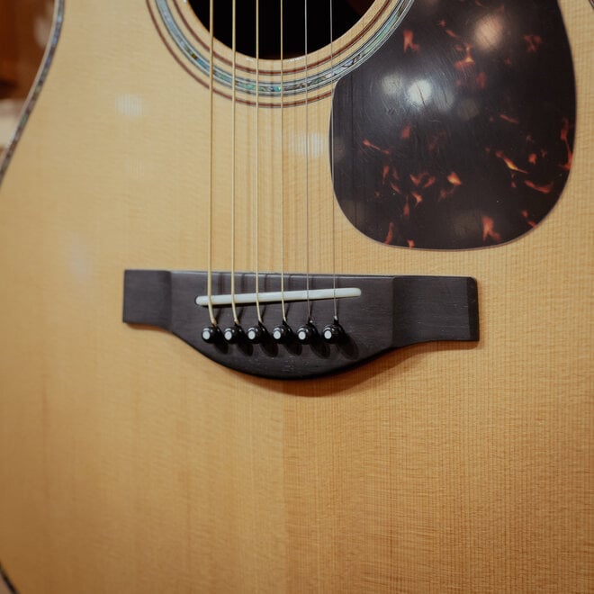 Yamaha LS36 ARE II Folk Acoustic Guitar, Solid Engelmann Spruce/Solid Indian Rosewood, w/Hardshell Case