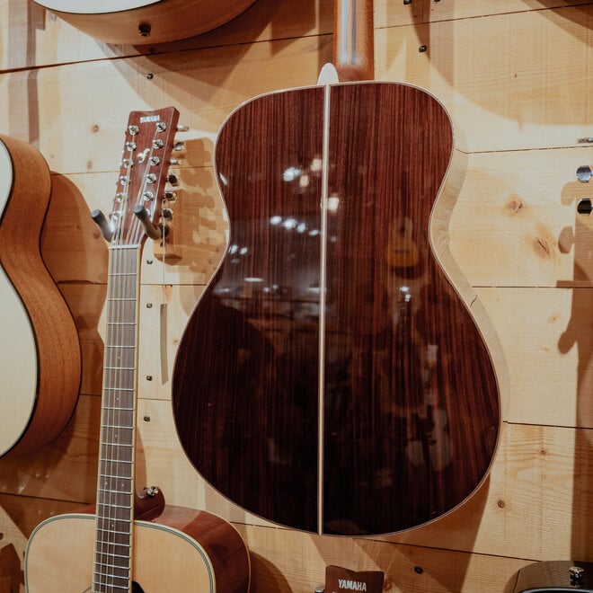 Yamaha LS36 ARE II Folk Acoustic Guitar, Solid Engelmann Spruce/Solid Indian Rosewood, w/Hardshell Case