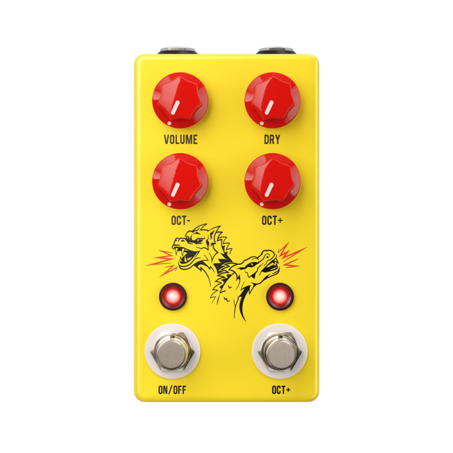 JHS Double Dragon Lo-Fi Octave Pedal