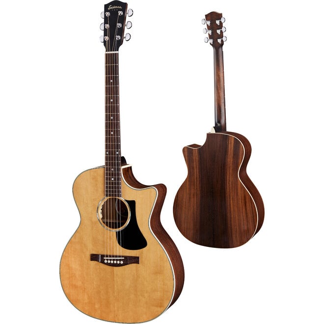 Eastman PCH2-GACE Grand Auditorium Acoustic-Electric Guitar, Solid Sitka Spruce Top, Natural, w/Gigbag