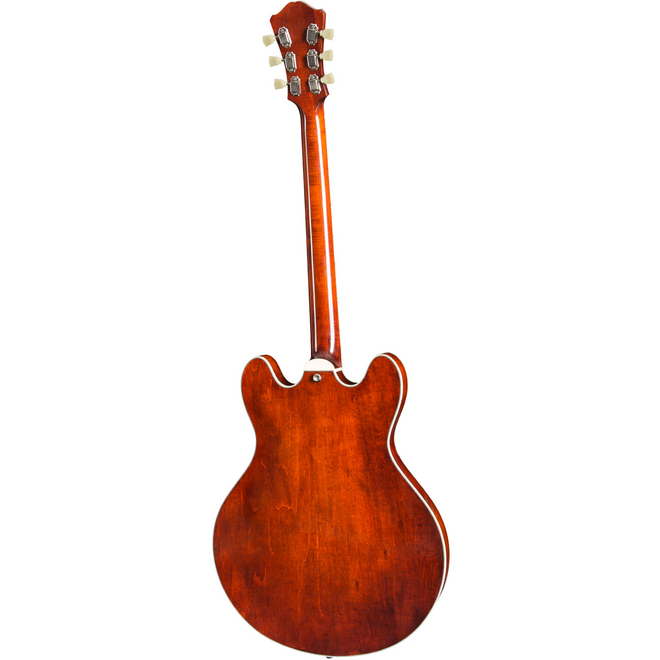 Eastman T386 Thinline Semi-Hollow 2HB Electric Guitar, Classic, w/Hardshell Case