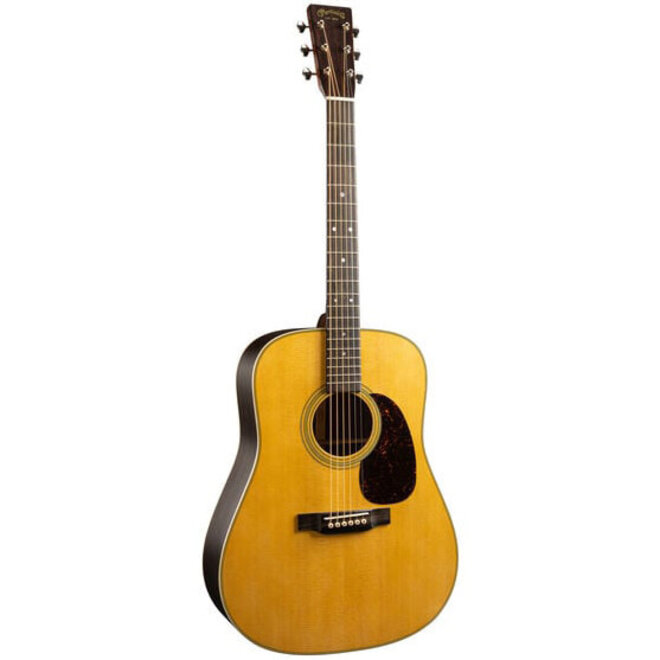 Martin D-28 Satin Dreadnought Acoustic Guitar, Solid Spruce/Solid Rosewood, w/Hardshell Case
