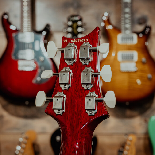 PRS S2 McCarty 594 Thinline Electric Guitar, Vintage Cherry, Gigbag