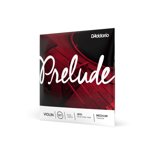 D'Addario Prelude Violin String Set, Medium Tension