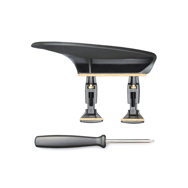 Wittner Side-Mount Violin Chinrest (Includes Screwdriver)