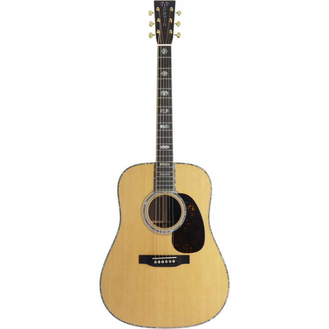 Martin D-45 Dreadnought Acoustic Guitar, Solid Spruce/Solid Rosewood, w/Hardshell Case