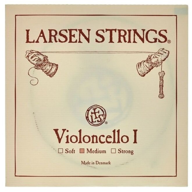 Larsen Strings Original Cello Single A String, Medium Tension, 4/4