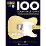 Hal Leonard 100 Country Lessons, Guitar Lesson Goldmine Series