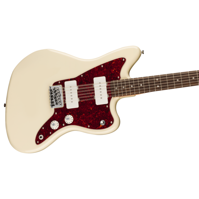 Squier Paranormal Jazzmaster XII, Laurel Fingerboard, Olympic White