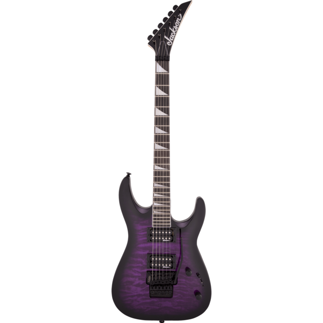 Jackson JS Series Dinky Arch Top JS32Q DKA, Amaranth Fingerboard, Transparent Purple Burst