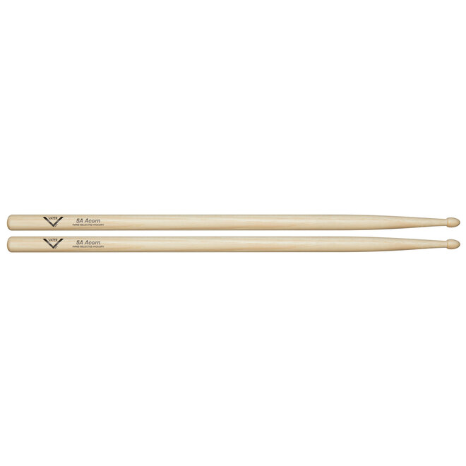 Vater American Hickory Drumsticks, Wood Tip, 5A