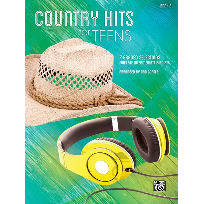 Alfred's Country Hits for Teens, Piano, Book 3